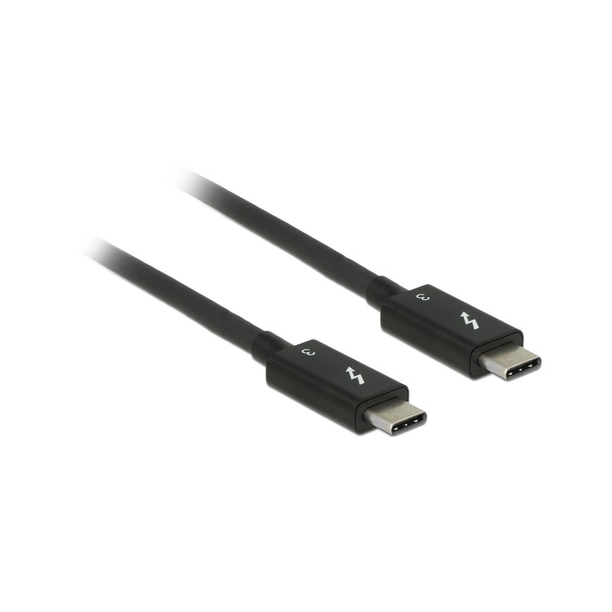 DeLOCK 84847 USB-kaapeli USB 3.2 Gen 2 (3.1 Gen 2) 2 m USB C musta