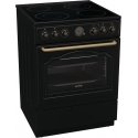 Gorenje GECS6B71CLB Pastatoma viryklė Elektrinis Keraminis Juoda Gorenje GECS6B71CLB Pastatoma viryklė Elektrinis Keraminis Juoda