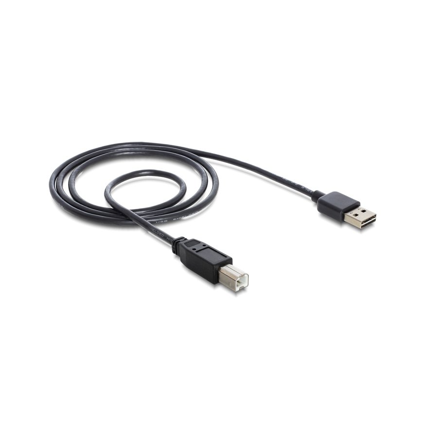 DeLOCK 2m USB 2.0 A - B m/m USB cable USB A USB B Black – 2