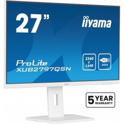 iiyama G-MASTER XUB2797QSN-W2 tietokoneen litteä näyttö 68,6 cm (27") 2560 x 1440 pikseliä Quad HD L