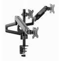 Gembird MA-DA3-01 monitorin kiinnike ja jalusta 68,6 cm (27") Vastaanotto musta