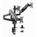 Gembird MA-DA3-01 monitorin kiinnike ja jalusta 68,6 cm (27") Vastaanotto musta