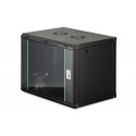 Digitus DN-19 09-U-EC-SW lentyna 9U Sieninis stovas Juoda