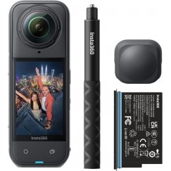 Insta360 X5 Starter Bundle veiksmo-sporto kamera 72 MP 8K Ultra HD 25,4 / 1,28 mm (1 / 1.28") „Wi-Fi“ 1,14 kg