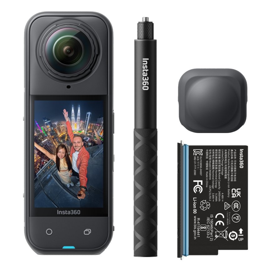 Insta360 X5 Starter Bundle aktīvo sporta
