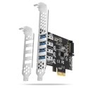 Axagon PCEU-43RS liidesekaart/adapter Sisemine USB 3.2 Gen 1 (3.1 Gen 1) Axagon PCEU-43RS liidesekaart/adapter Sisemine USB 3.2 Gen 1 (3.1 Gen 1)
