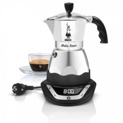 Bialetti EAsy Timer 6 Pilnībā automātisks Elektriskā mokas kafijas kanna 0,3 L