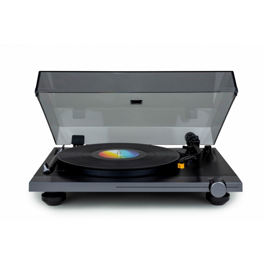 Thomson TT700 Belt-drive audio turntable Black, Transparent Automatic