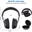Medion LIFE HX-1 Plus Ympäri korvan kuulokkeet musta Medion LIFE HX-1 Plus Ympäri korvan kuulokkeet musta