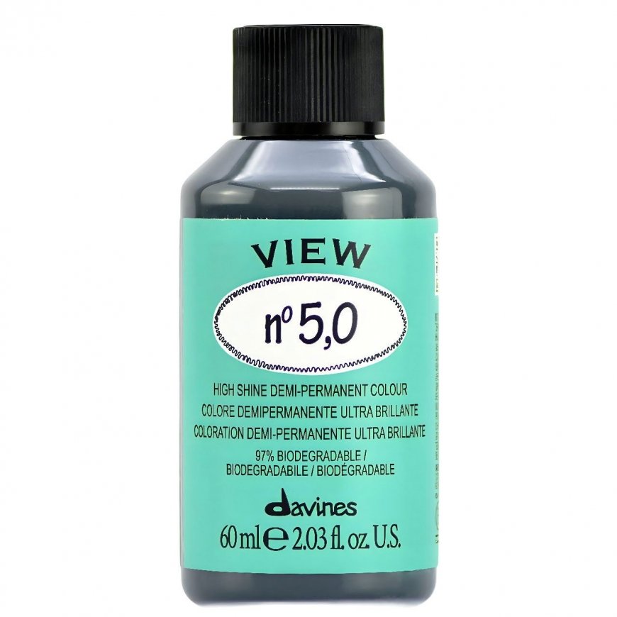 Davines View Demi-Permanent Juuksevärv 7.0, 60 ml