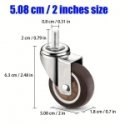 Table caster wheels with brake Spacetronik SPE-A02 M8 Table caster wheels with brake Spacetronik SPE-A02 M8