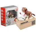 Lean Toys Unicorn-themed book-shaped piggy bank with a code, 18.5 × 13 × 6 cm