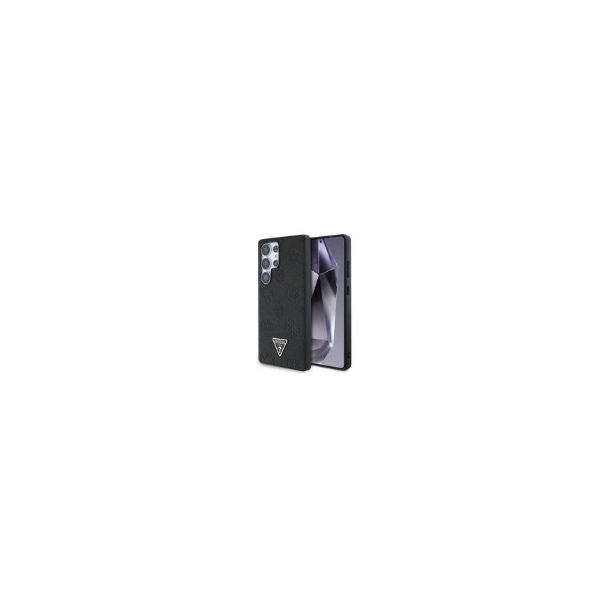 Guess Saffiano reljeefne nutika „MagSafe“ kott Samsung Galaxy S26 jaoks, must. – 2
