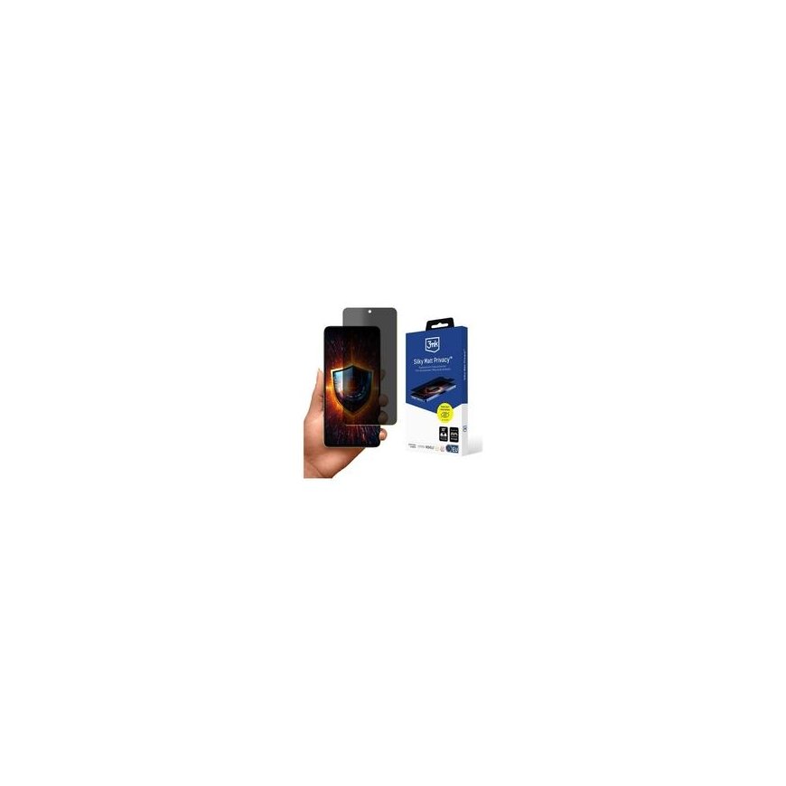 3Mk apsauga „Redmi Note 14 4G“ – 3mk šilkinis matinis privatumo filtras – 2