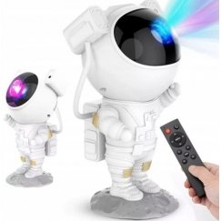 LED Projection Star Light Astronaut SM4 White