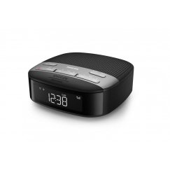 Philips TAR3505/12 radio Kello Digitaalinen musta, Harmaa