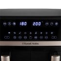 Russell Hobbs SatisFry Dual Basket Heißluftfritteuse Dvigubas 9 L Autonominės 2800 W Karšto oro gruz Russell Hobbs SatisFry Dual Basket Heißluftfritteuse Dvigubas 9 L Autonominės 2800 W Karšto oro gruz