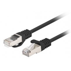 Lanberg PCF6-20CC-0200-BK tīkla kabelis Melns 2 m Cat6 F/UTP (FTP)