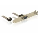 DeLOCK 89108 sąsajos plokštė / adapteris DeLOCK 89108 sąsajos plokštė / adapteris