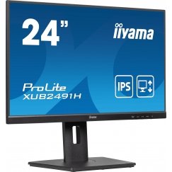iiyama ProLite XUB2491H-B1 PC lamekuvar 60,5 cm (23.8") 1920 x 1080 pikslit Full HD LED Must