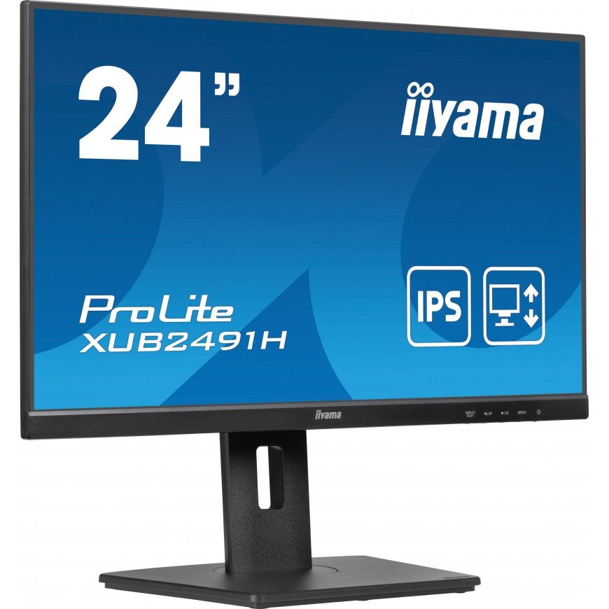 iiyama ProLite XUB2491H-B1 kompiuterio monitorius 60,5 cm (23.8") 1920 x 1080 pikseliai „Full HD“ LE