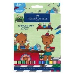 Faber-Castell 164815 tussi 12 kpl Monivärinen