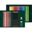 Faber-Castell Polychromos & Pitt Graphite Matt Set Mitmevärviline 48 tk Faber-Castell Polychromos & Pitt Graphite Matt Set Mitmevärviline 48 tk