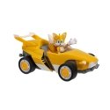 SONIC 6,5 cm figure and pull back car SONIC 6,5 cm figure and pull back car