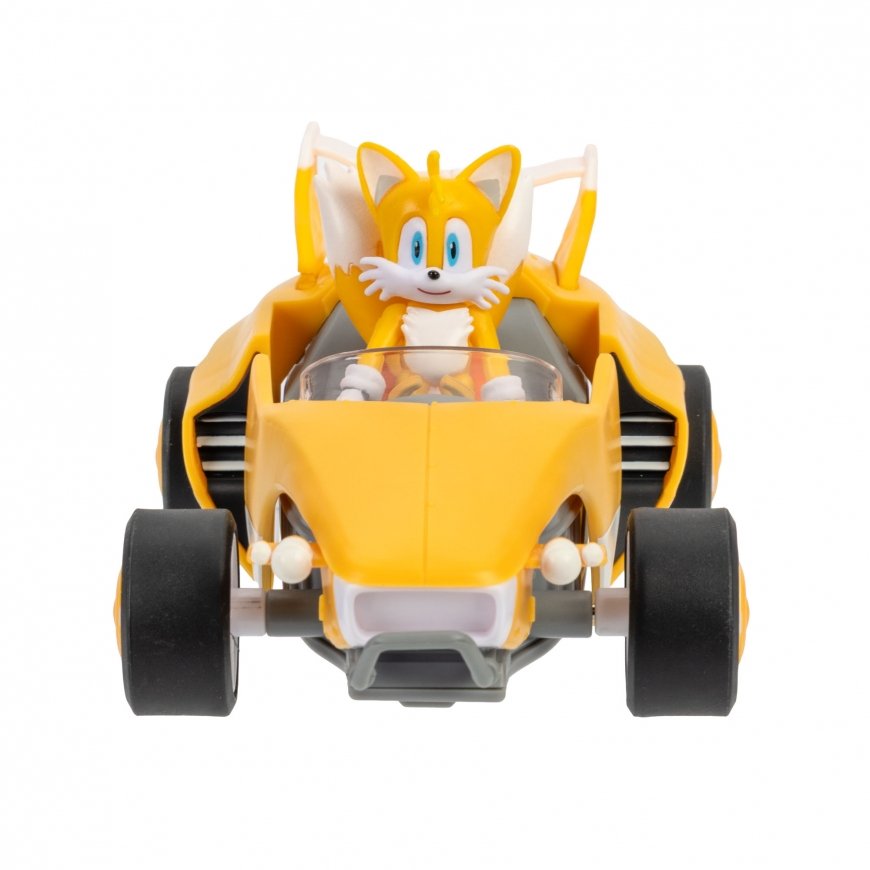 SONIC Hahmo ja pull-back-auto, 6,5 cm – 4