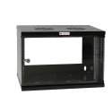 Techly I-CASE EL-1006B45 statnis 6U Pie sienas stiprināms statīvs Melns Techly I-CASE EL-1006B45 statnis 6U Pie sienas stiprināms statīvs Melns