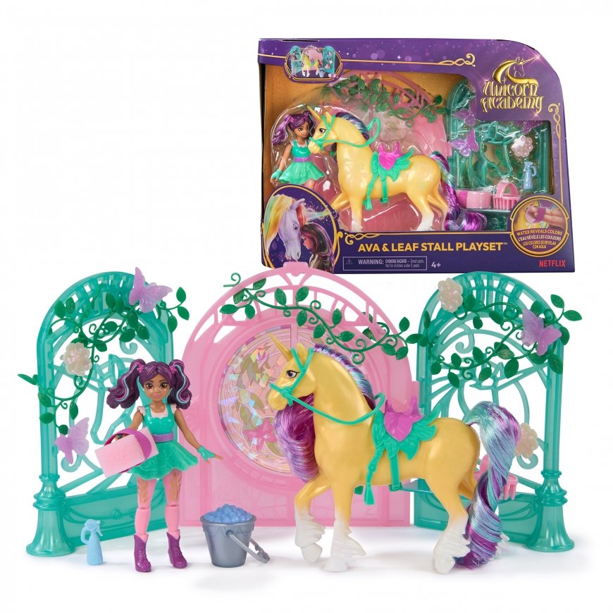 Unicorn Academy Ava & Leaf Stall