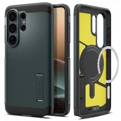 Spigen Tough Armor (Magfit) matkapuhelimen suojakotelo 17,5 cm (6.9") Suojus Tummanvihreä