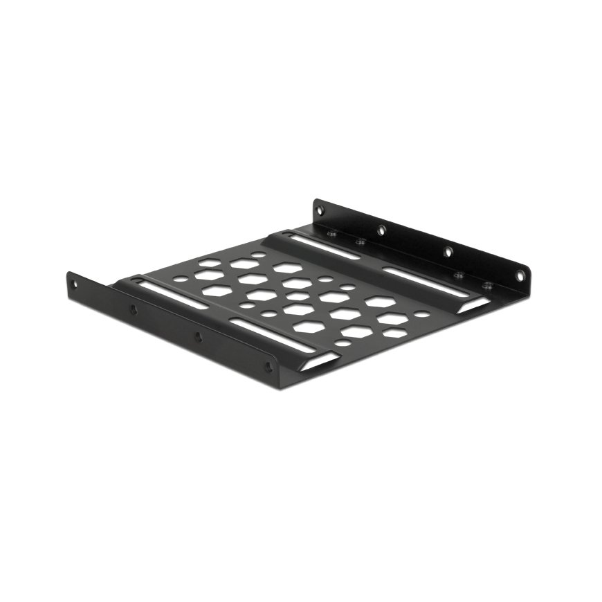 DeLOCK 21287 панель отсека накопителей 8,89 cm (3.5") Несущая панель Черный