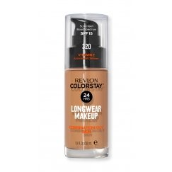 Revlon ColorStay Longwear Makeup for Combination/Oily Skin SPF15 30 ml Buteliukas su pompa Skystis 320 True Beige