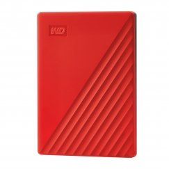 Western Digital My Passport väline kõvaketas 4 TB 3.2 Gen 1 (3.1 Gen 1) Punane