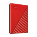 Western Digital My Passport ulkoinen kovalevy 4 TB 3.2 Gen 1 (3.1 Gen 1) Punainen