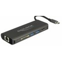 DeLOCK 87721 док-станция для ноутбука USB 3.2 Gen 1 (3.1 Gen 1) Type-A Черный DeLOCK 87721 док-станция для ноутбука USB 3.2 Gen 1 (3.1 Gen 1) Type-A Черный