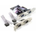 DeLOCK 4 x serial PCI Express card интерфейсная карта/адаптер DeLOCK 4 x serial PCI Express card интерфейсная карта/адаптер