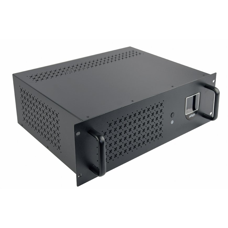 Gembird UPS-RACK-2000 nepārtrauktas barošanas avots (UPS) Line-Interactive 2 kilovoltampērs 1200 W 4 – 5