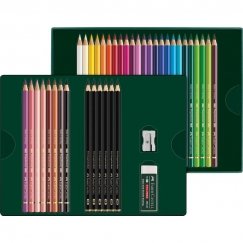 Faber-Castell Polychromos & Pitt Graphite Matt Set Mitmevärviline 38 tk