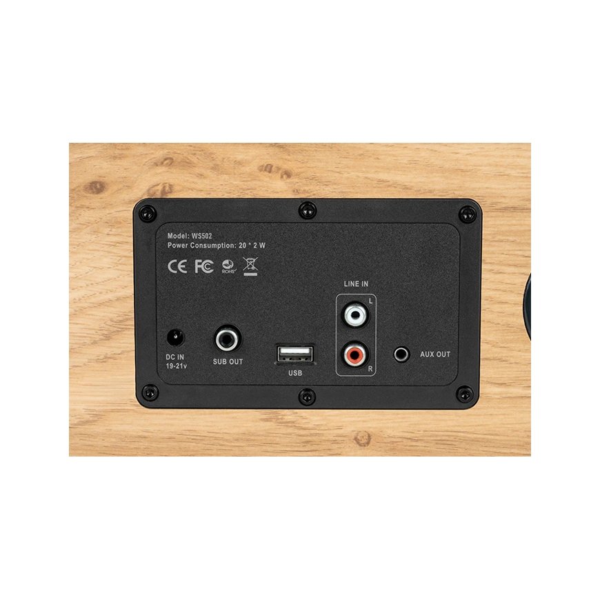 Thomson WS502 home audio system Home audio micro system Black, Wood – 4