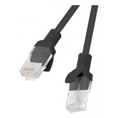 Lanberg PCU5-20CC-0050-BK verkkokaapeli musta 0,5 m Cat5e U/UTP (UTP)