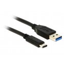 DeLOCK 0.5m USB3.1-C/USB3.1-A USB кабель USB 3.2 Gen 2 (3.1 Gen 2) 0,5 m USB A USB C Черный DeLOCK 0.5m USB3.1-C/USB3.1-A USB кабель USB 3.2 Gen 2 (3.1 Gen 2) 0,5 m USB A USB C Черный