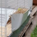 Ferplast Rabbit 100 Jūrų kiaulytė, Rabit Pilka, Balta Ferplast Rabbit 100 Jūrų kiaulytė, Rabit Pilka, Balta