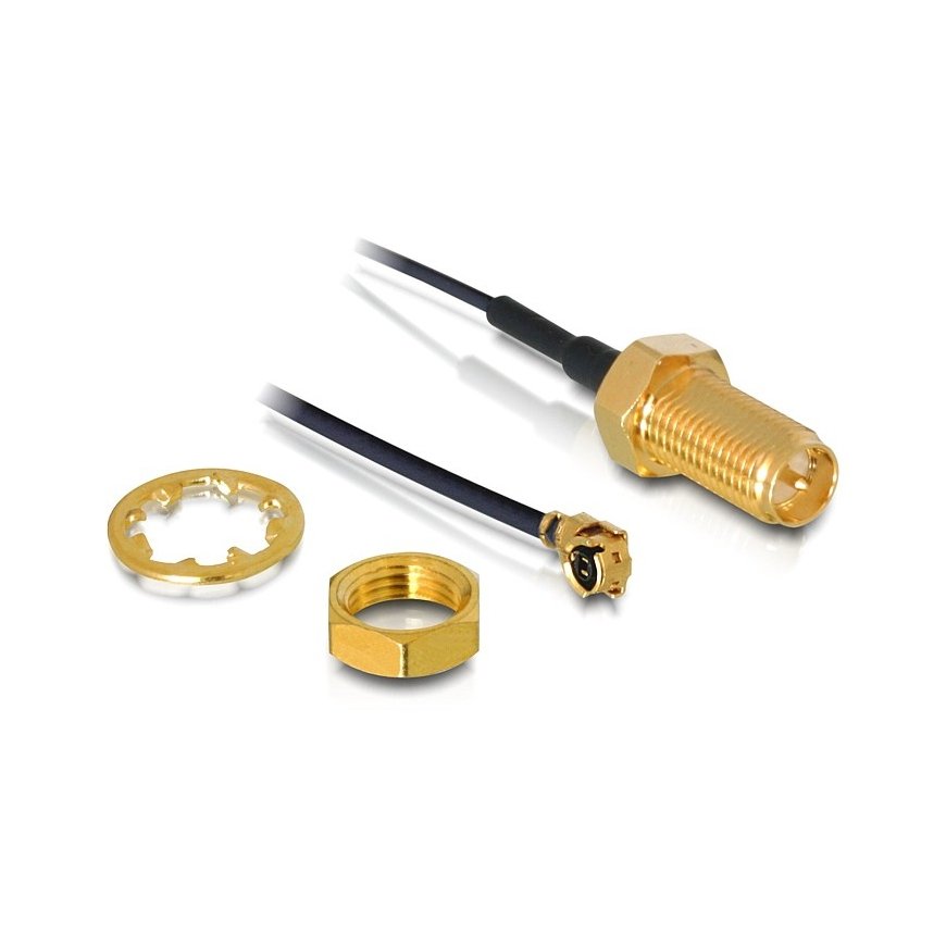 DeLOCK 88379 coaxial connector R-SMA 1 pc(s)