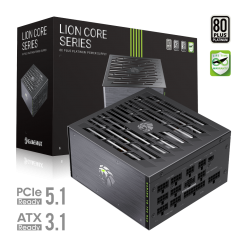 Gamemax PSU | LION CORE 1200P | 1200 W | Platina | Täysi