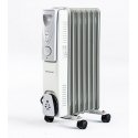 Ravanson OH-07 telpu sildītājs Iekštelpas Pelēks 1500 W Elektriskais eļļas sildītājs Ravanson OH-07 telpu sildītājs Iekštelpas Pelēks 1500 W Elektriskais eļļas sildītājs