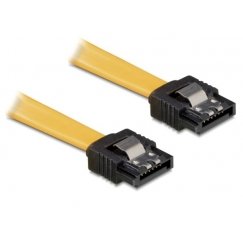DeLOCK 0.3m SATA Cable кабель SATA 0,3 m Желтый