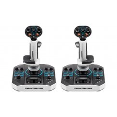 Thrustmaster Sol-R 2 HOSAS Space Sim Duo Melns, Balts USB Lidojuma kursorsvira Analogā / digitālā PC (dators)