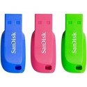 SanDisk Cruzer Blade 16GB USB atmintukas USB A tipo 2.0 Mėlyna, Žalia, Rožinė SanDisk Cruzer Blade 16GB USB atmintukas USB A tipo 2.0 Mėlyna, Žalia, Rožinė